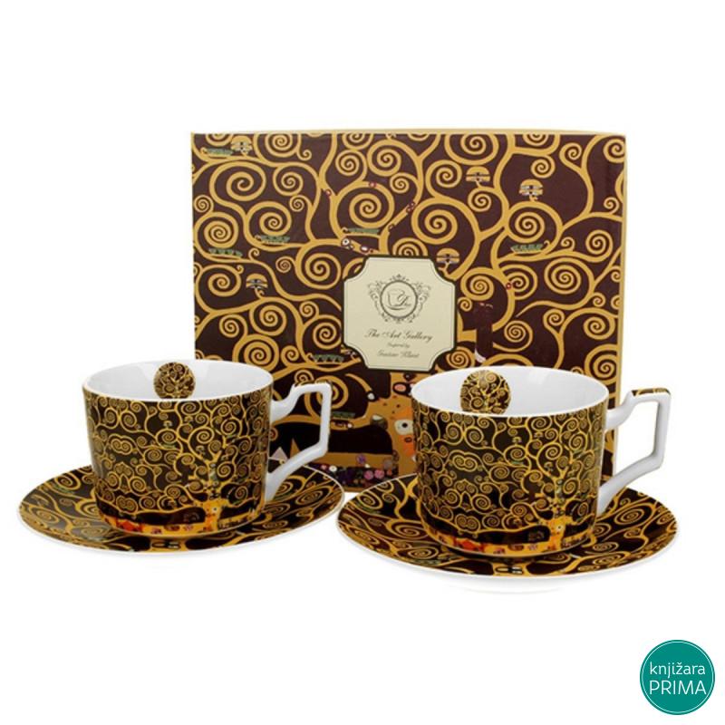 Set šolja DUO Gustav Klimt - Drvo života 