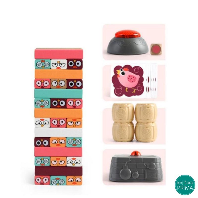 Jenga TOP BRIGTH društvena igra 