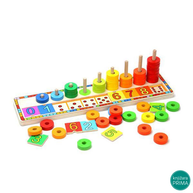 Didaktički prstenovi sa brojevima TOP BRIGHT 