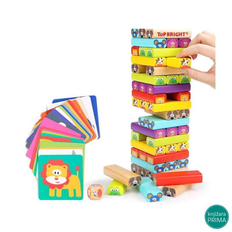 Jenga TOP BRIGHT društvena igra 