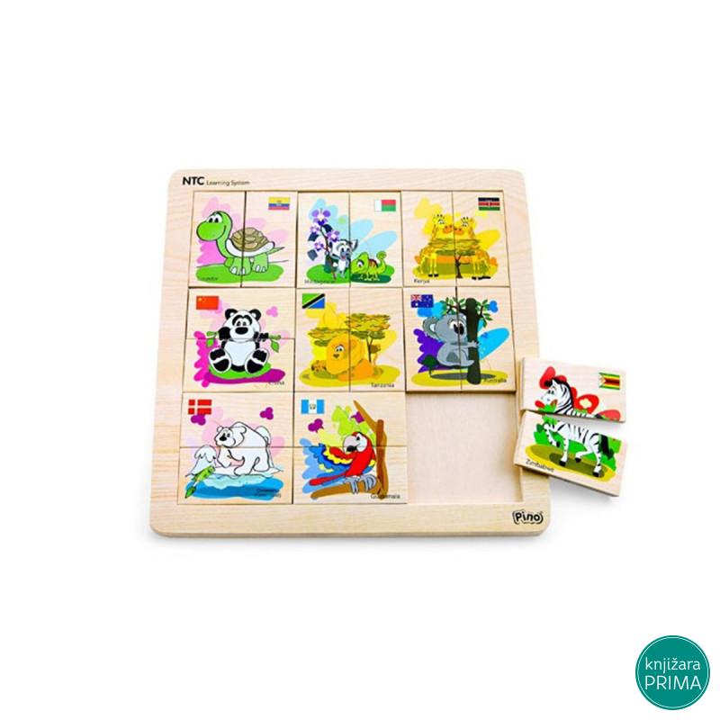 NTC asocijacije PINO životinje 