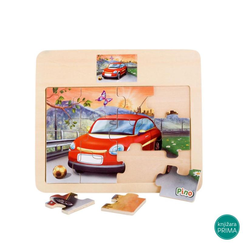 Slagalica PINO auto 12 delova 