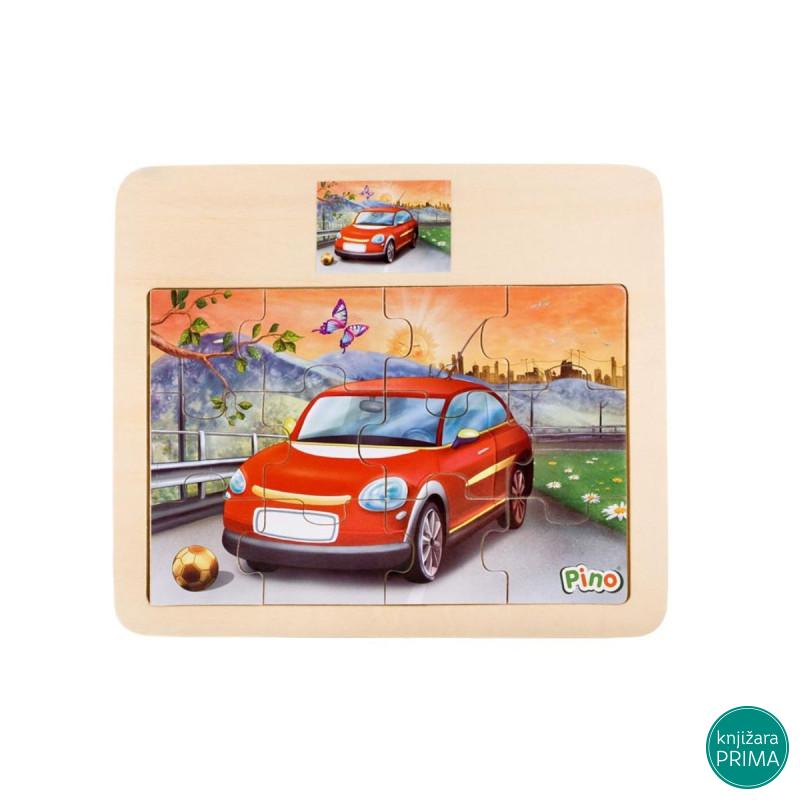 Slagalica PINO auto 12 delova 