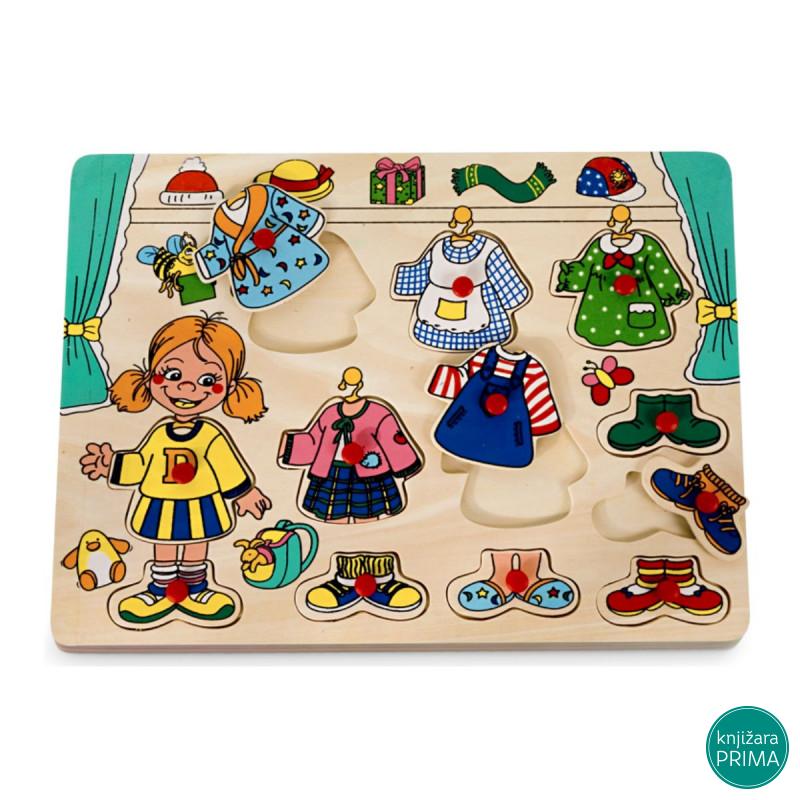 Obuci me PINO devojčica 