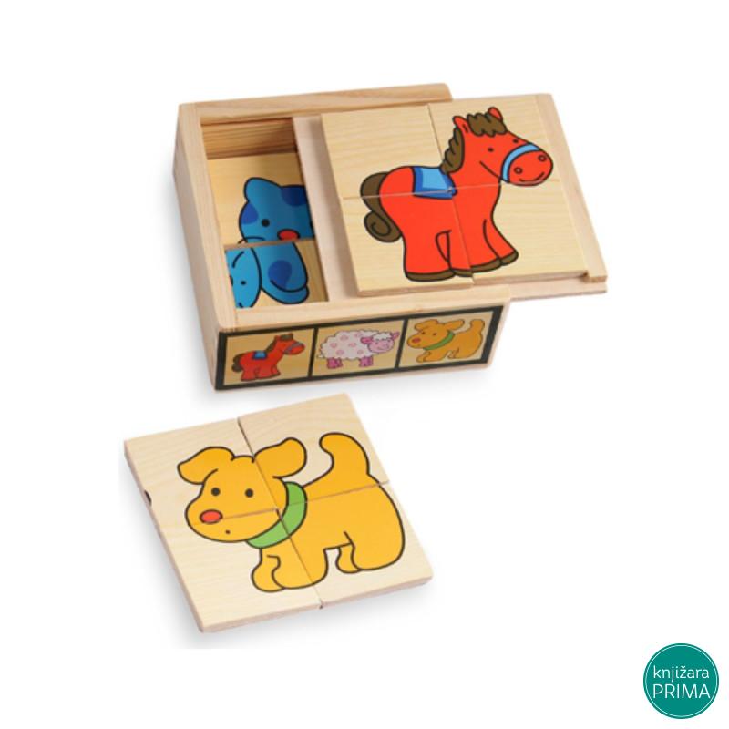 Slagalica PINO domaće životinje 