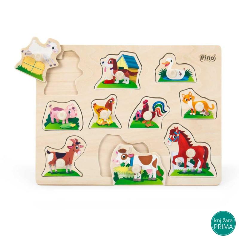 Slagalica umetaljka PINO farma 
