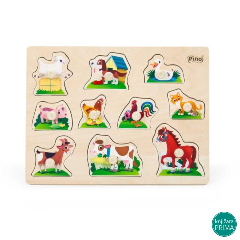 Slagalica umetaljka PINO farma 