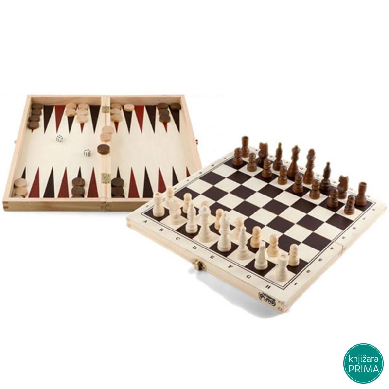 Šah Backgamon dama PINO 