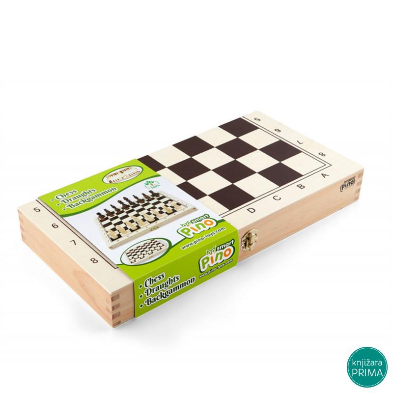 Šah Backgamon dama PINO 