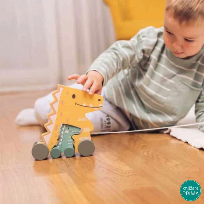 Dino na povlačenje LULE mama i beba 