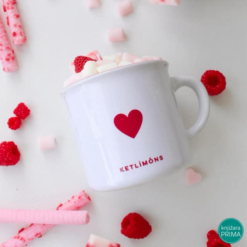 Sveća KETLIMONS Srce u keramičkom lončetu 