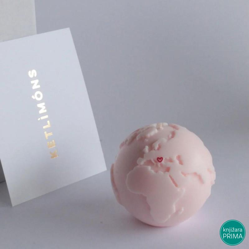 Sveća planeta KETLIMONS roze 