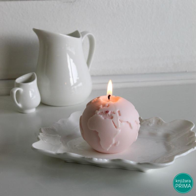 Sveća planeta KETLIMONS roze 