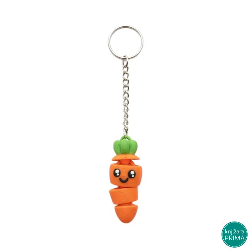 Privezak šargarepa 3D štampa 