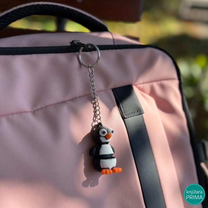 Privezak pingvin 3D štampa 