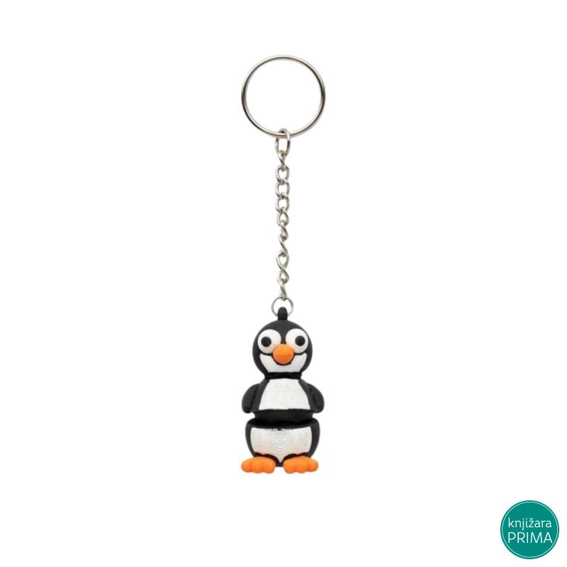 Privezak pingvin 3D štampa 