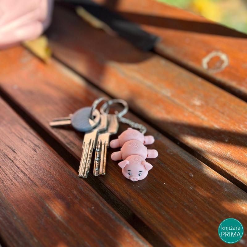 Privezak prase 3D štampa 