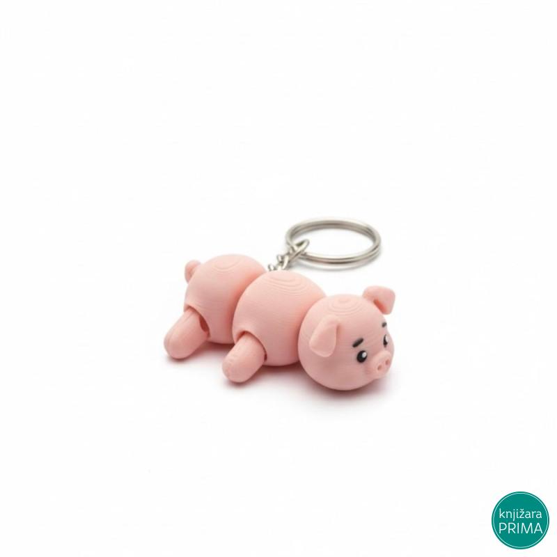 Privezak prase 3D štampa 