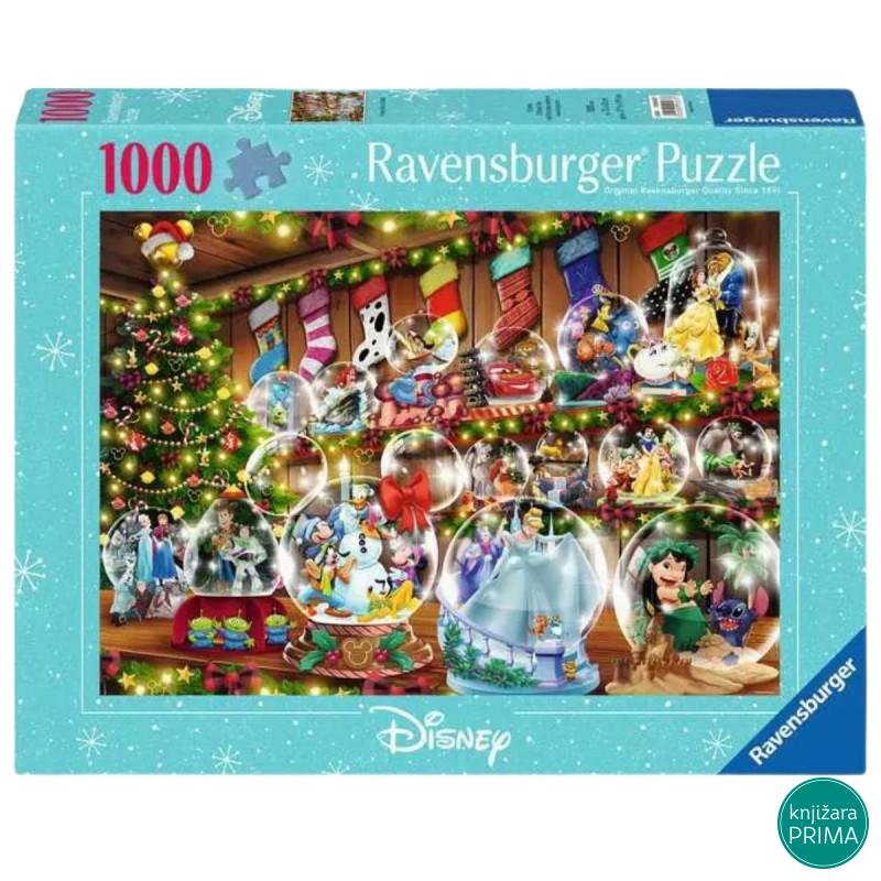 Puzzle RAVENSBURGER Diznijeve snežne kugle 1000 