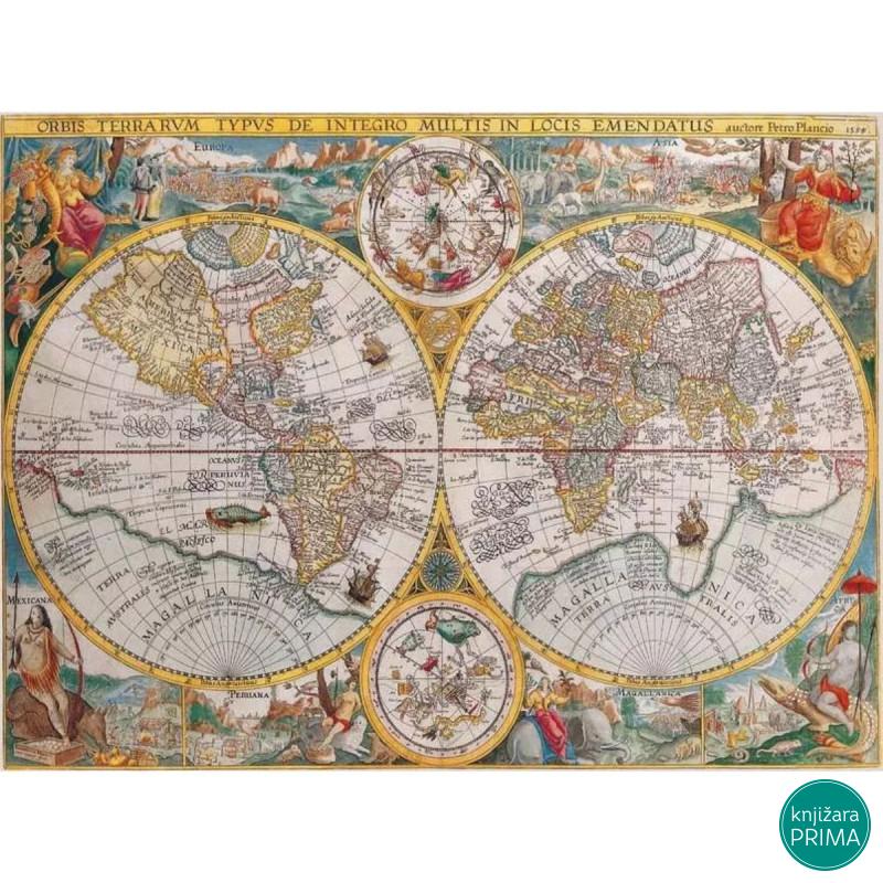 Puzzle RAVENSBURGER Istorijska karta 1500 