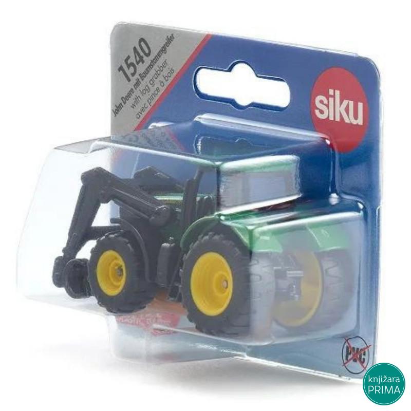John Deere sa utovarivačem za stabla SIKU 1540 