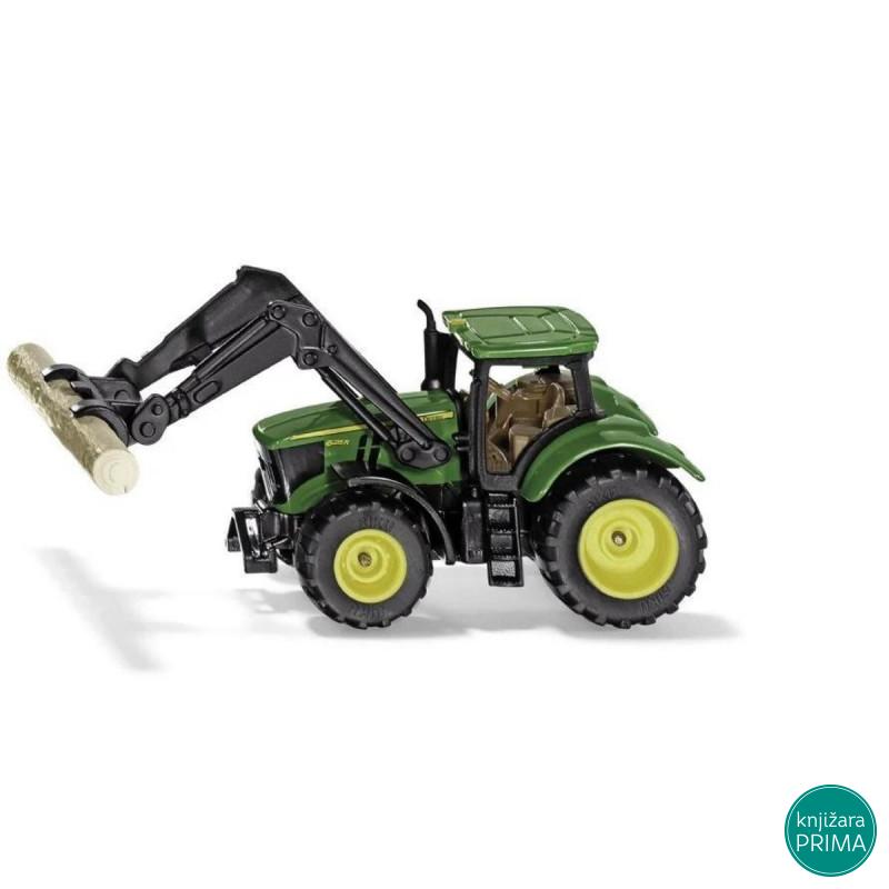 John Deere sa utovarivačem za stabla SIKU 1540 
