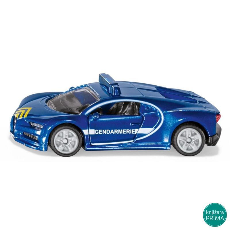 Bugatti Chiron žandarmerija SIKU 1541 