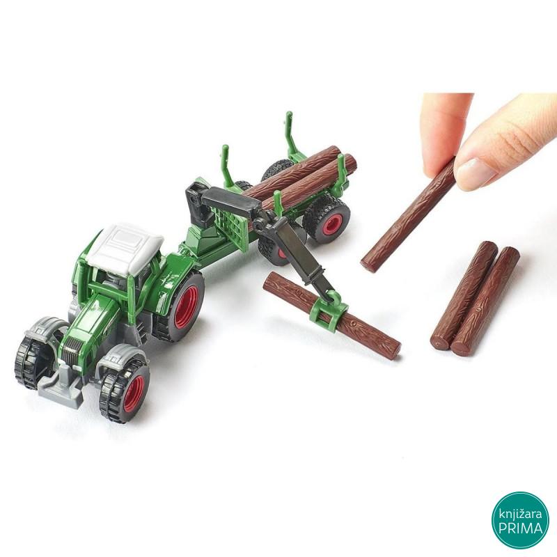 Traktor sa šumskom prikolicom SIKU 1645 