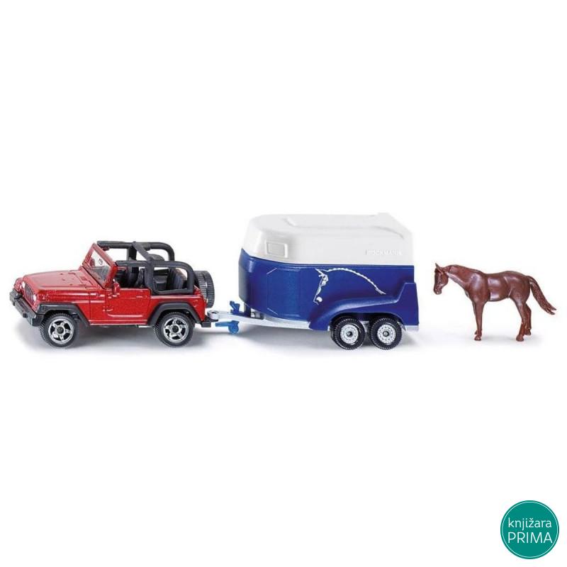 Džip sa prikolicom za konje SIKU 1651 