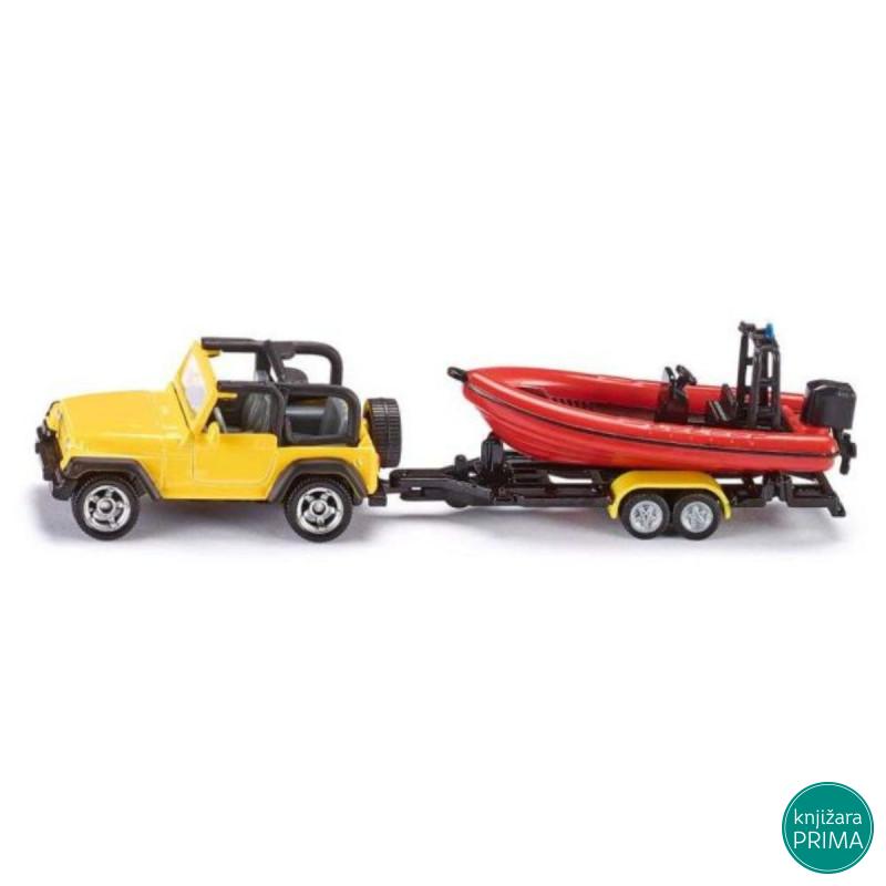 Džip sa prikolicom i čamcem SIKU 1658 