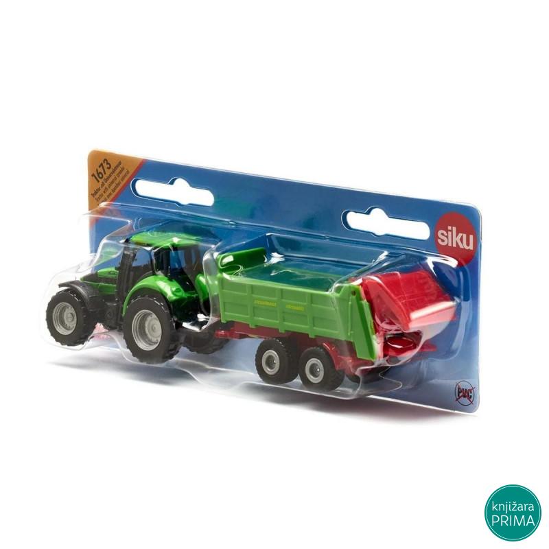 Traktor sa prikolicom SIKU 1673 