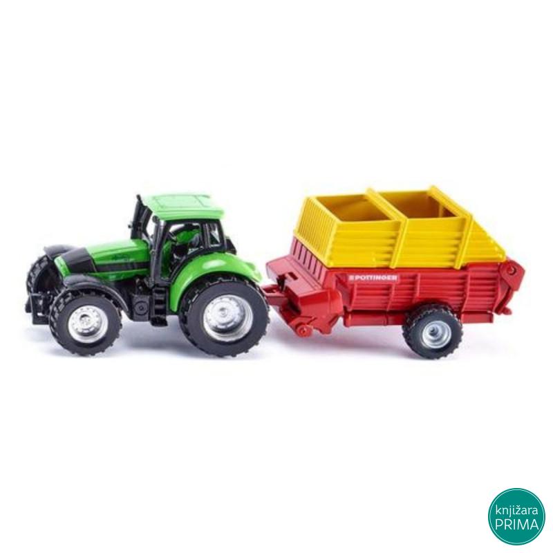 Traktor sa tovarnim vagonom SIKU 1676 