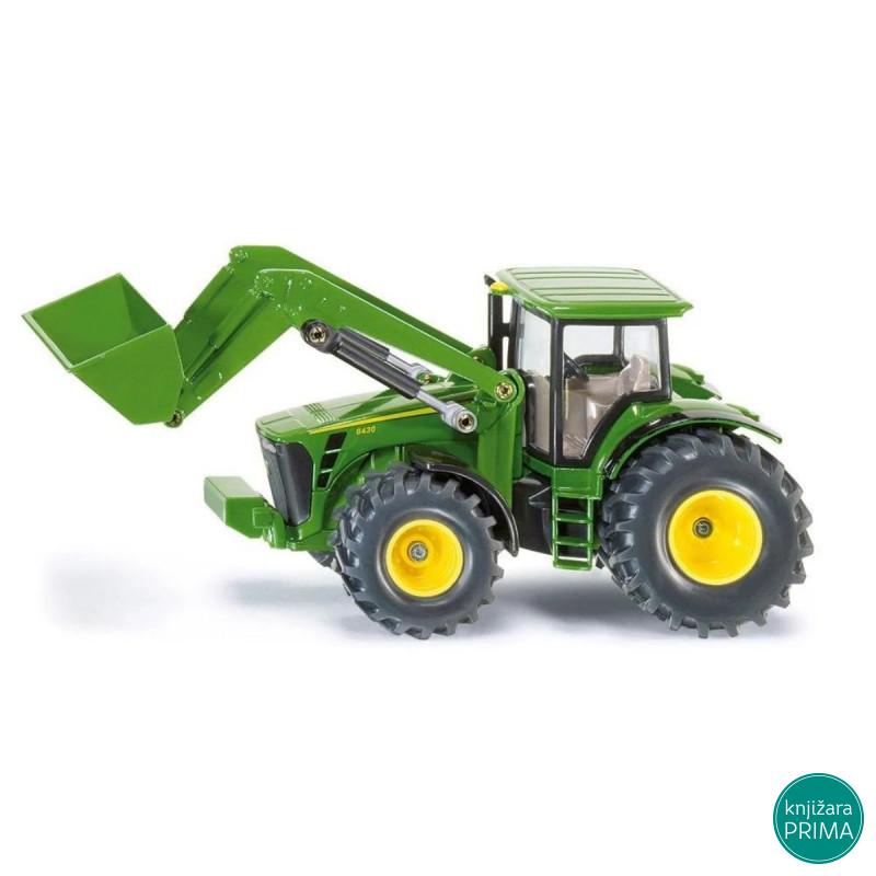 Traktor sa prednjim utovarivačem John Deere SIKU 1982 