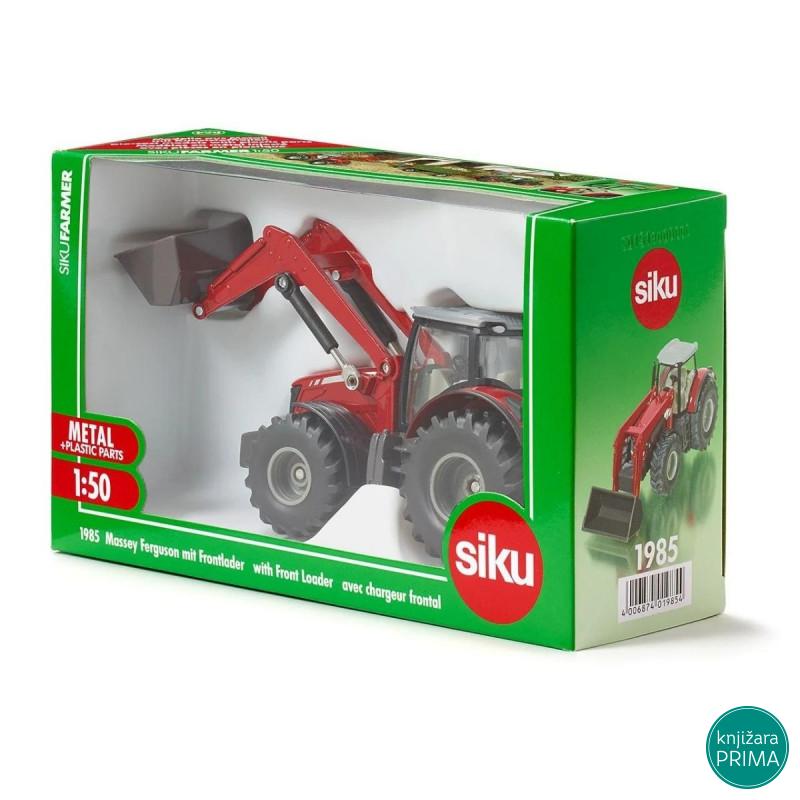 Traktor sa utovarivačem Massey Ferguson SIKU 1985 