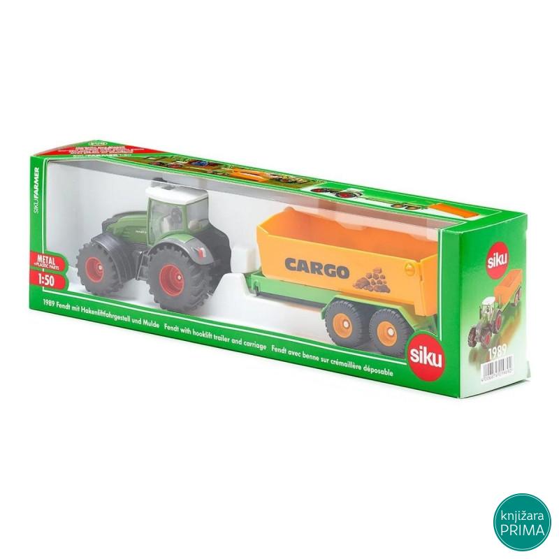 Traktor sa pokretnom prikolicom SIKU 1989 