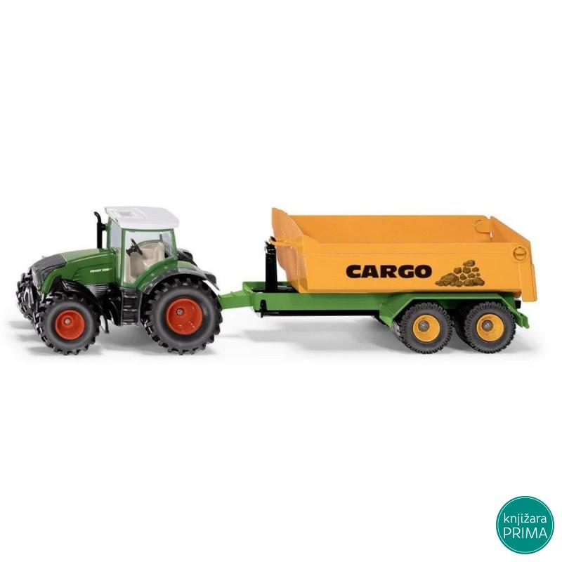 Traktor sa pokretnom prikolicom SIKU 1989 