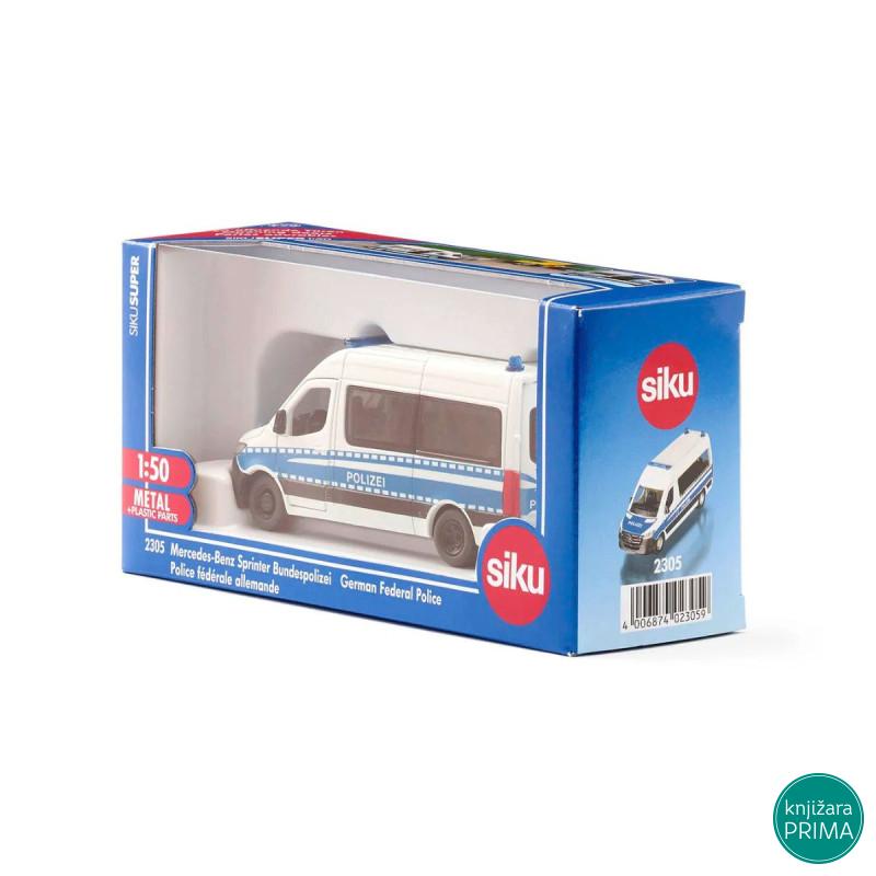 Mercedes Benz Sprinter German Federal Police SIKU 2359 