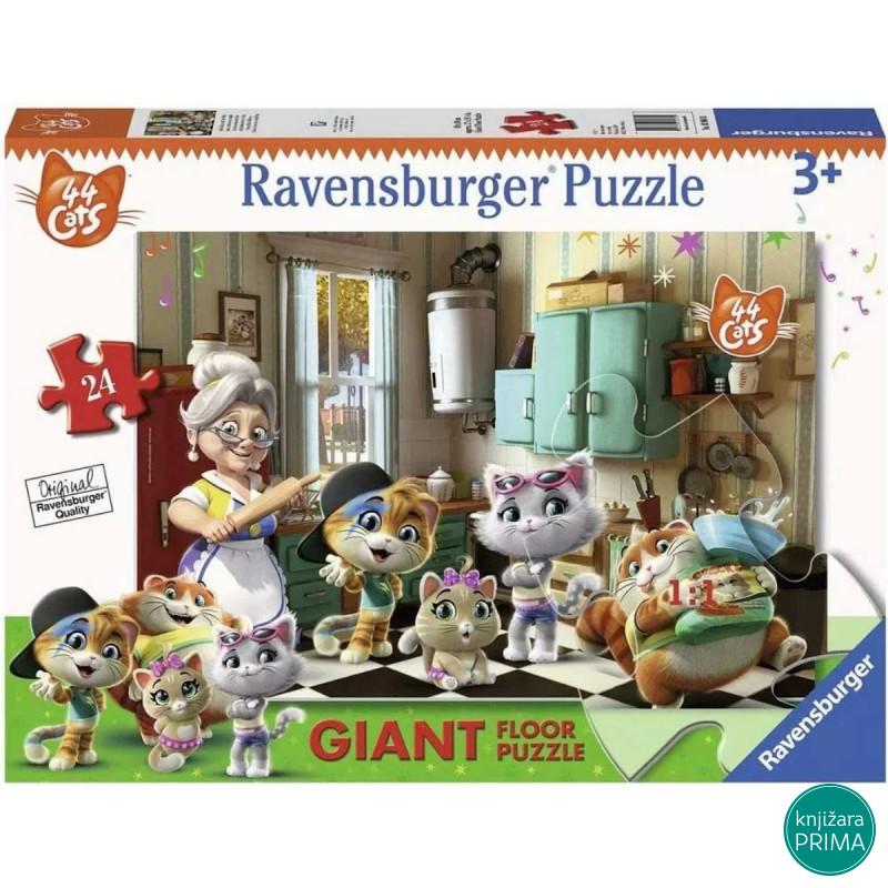 Puzzle RAVENSBURGER Mačke 24 