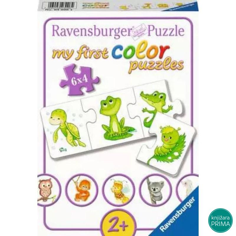 Moje prve puzzle RAVENSBURGER Životinje 6x4 