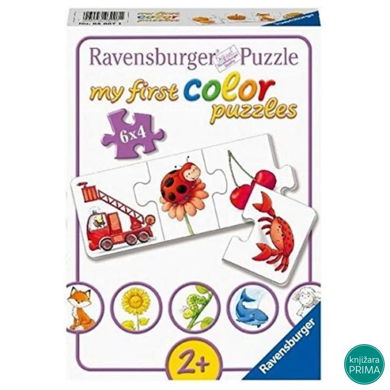 Puzzle RAVENSBURGER Moje prve puzle boje 