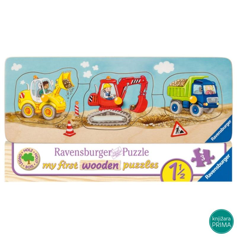 Puzzle RAVENSBURGER Drvena vozila 