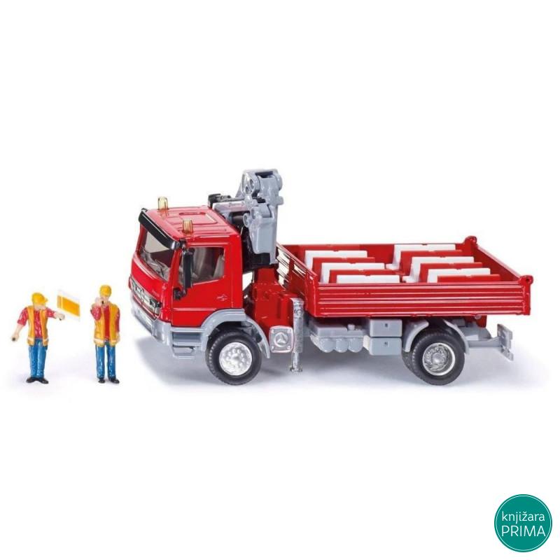 Mercedes kamiončić sa dizalicom SIKU 3534 