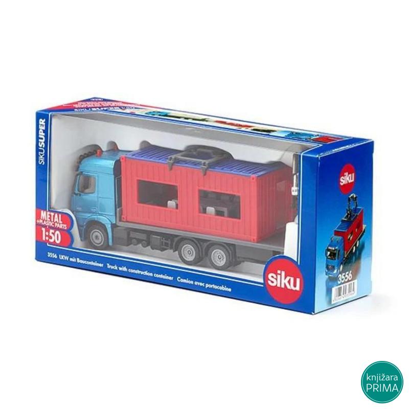 Kamion sa kontejnerom za izgradnju SIKU 3556 