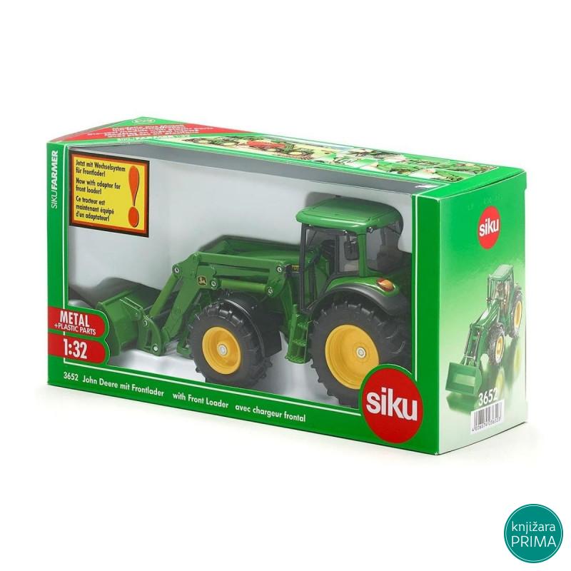 Traktor sa bagerom John Deere SIKU 3652 