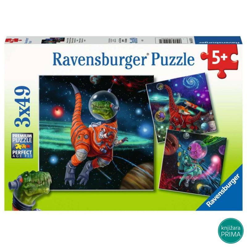 Puzzle RAVENSBURGER Dinosaurusi u svemiru 