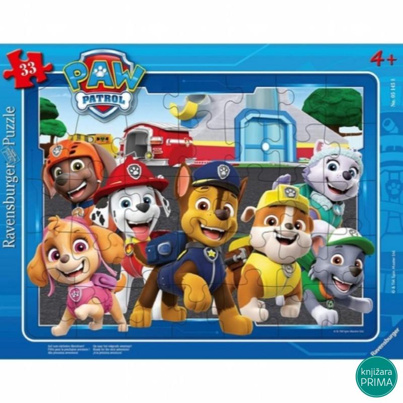 Puzzle RAVENSBURGER Patrolne šape 33 