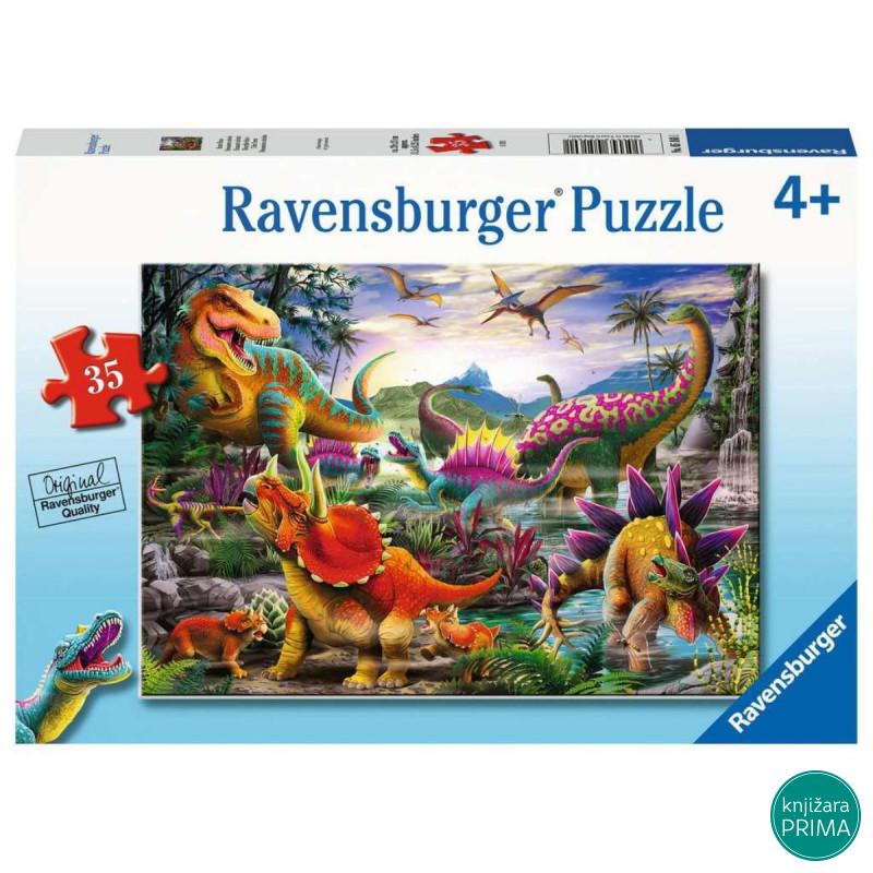 Puzzle RAVENSBURGER Strašni T-Rex 