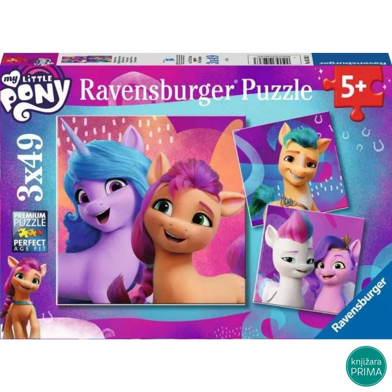 Puzzle RAVENSBURGER My Little Poni 3x49 