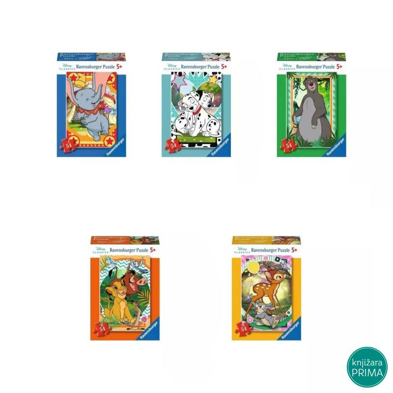 Puzzle RAVENSBURGER Diznijevi junaci 54 