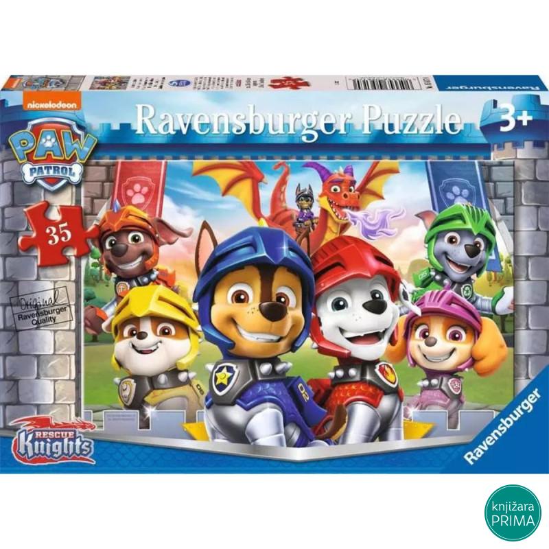Puzzle RAVENSBURGER Patrolne šape 35 